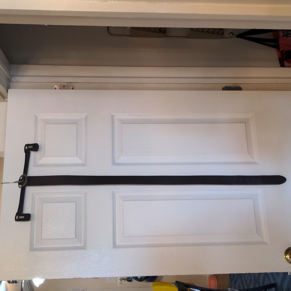 Lucky Brand simple black belt size medium